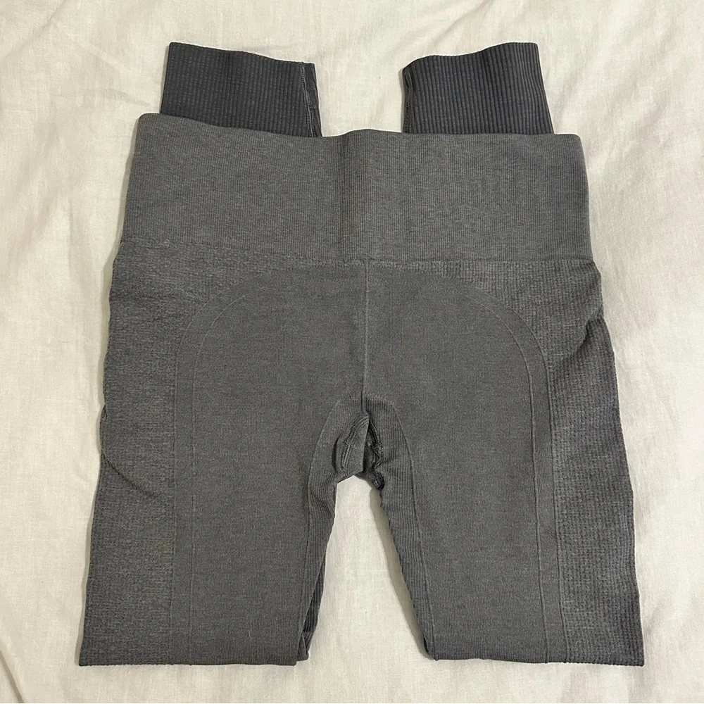 lululemon athletica Women's Gray High-Rise Seamless Leggings